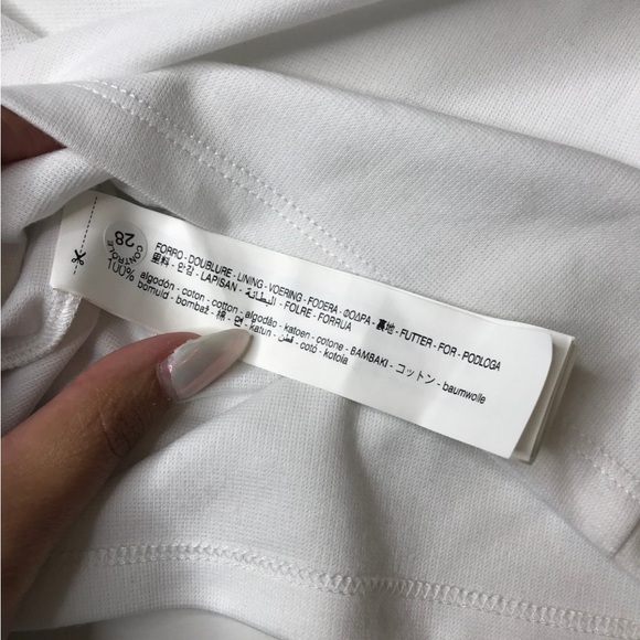 NWT Zara off the shoulder top white small - Picture 3 of 6